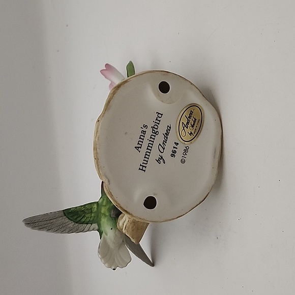 Vintage 1986 Anna's Hummingbird by Andrea - Picture 8 of 9